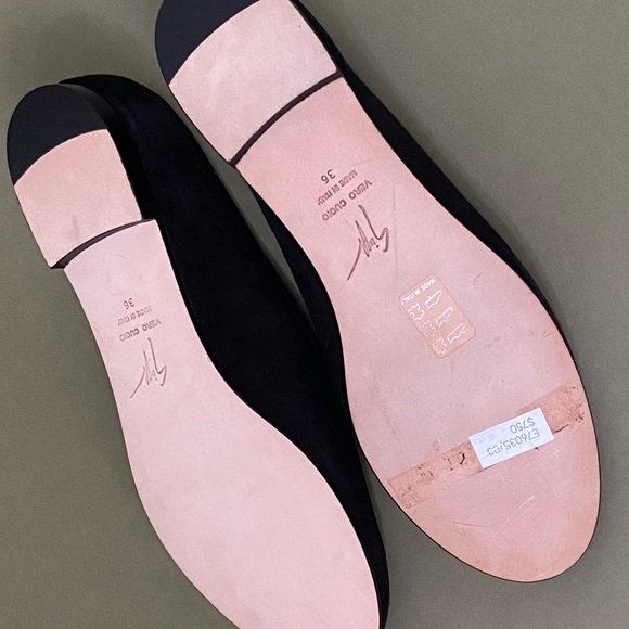 Giuseppe Zannoti black loafers with Christal logo - Picture 5 of 5